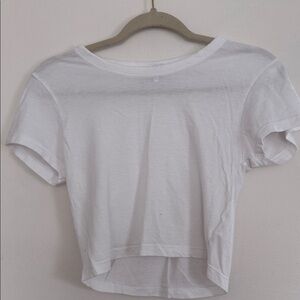 WeWoreWhat White Women's Crop Top